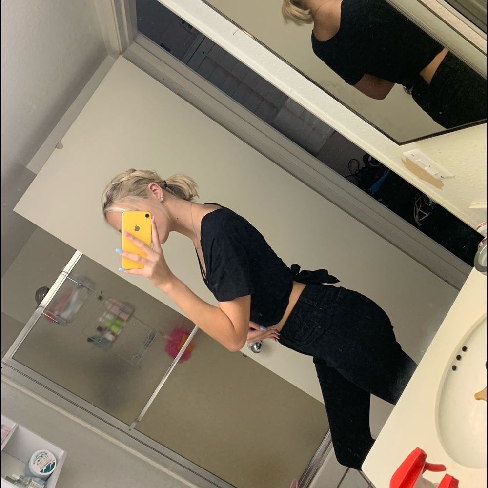 black no rip skinny jeans